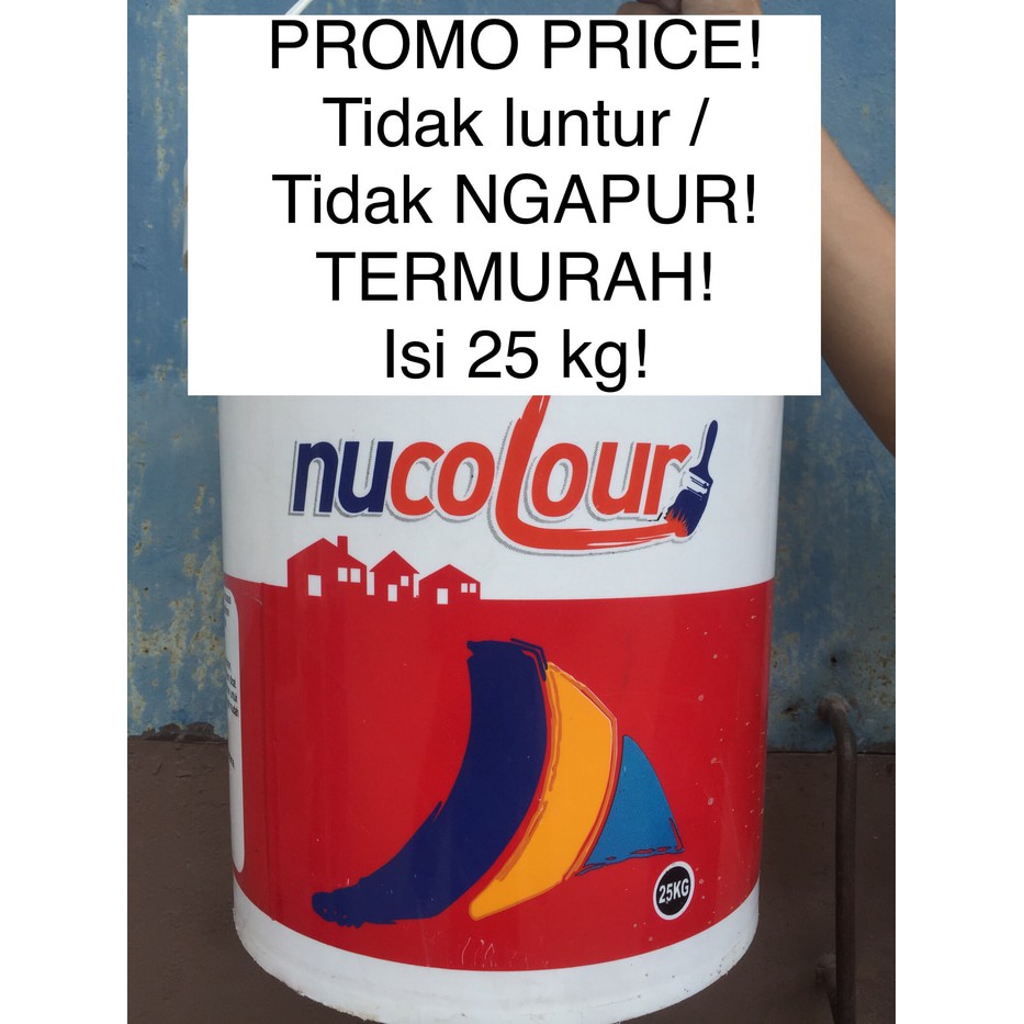 Promo Cat Tembok Nucolour 25 Kg Setara Nippon Vinilex