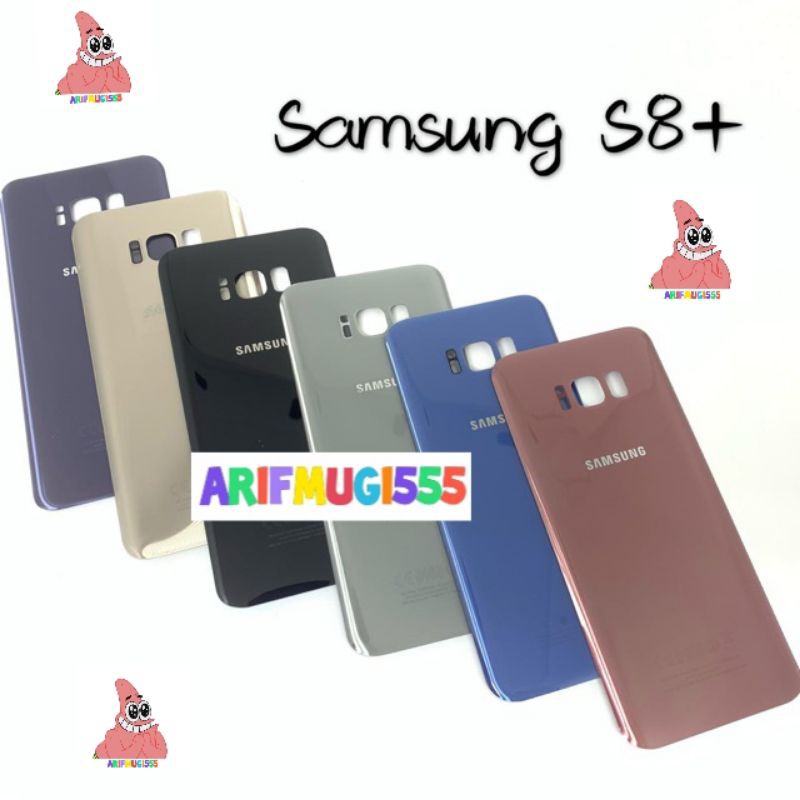 Backdoor Backcover Cesing Tutup Belakang Samsung S8+ Plus Ples Original