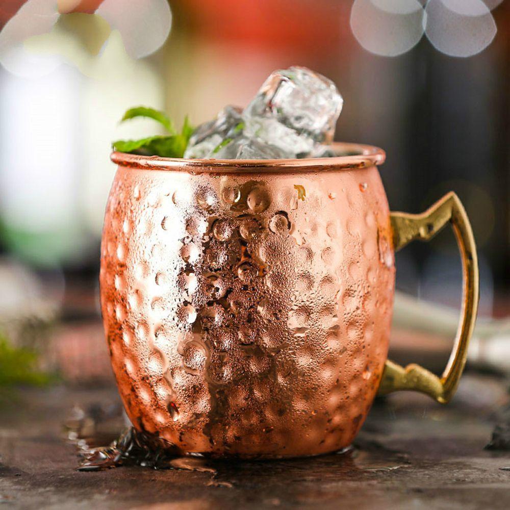 Solighter Moscow Mule Cup Bar Alat Cangkir Kopi Bir Wine Stainless Steel