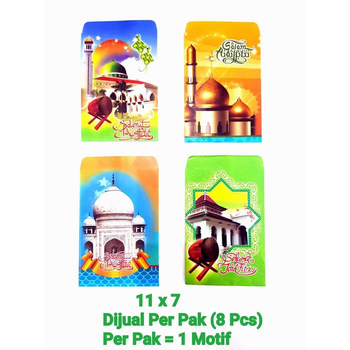 

BIG PROMO Angpao Idul Fitri Amplop Lebaran Masjid Baca Deskripsi B0094