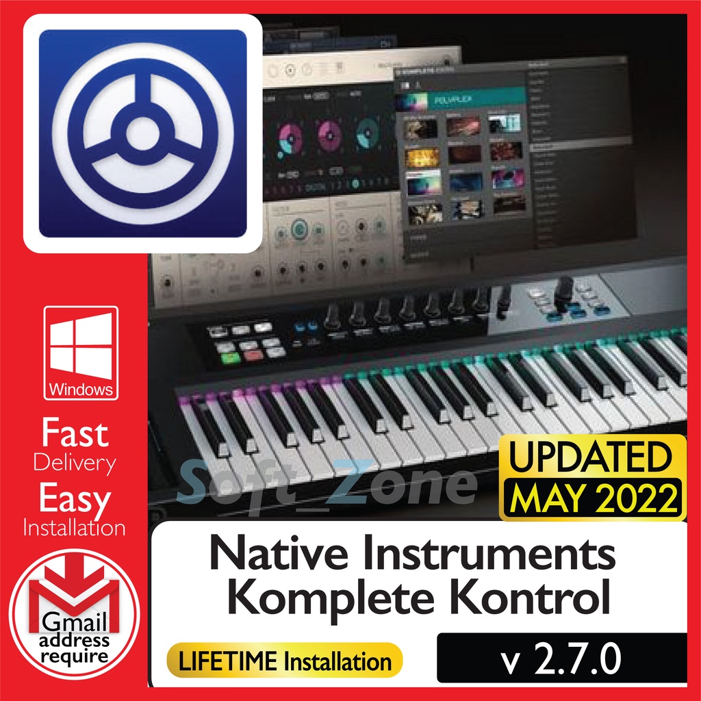 

Ntv Instrmnts Kmplt Kntrl 2.7.0- Orgnz ll Yr Instrmnts, Effcts [WINDOWS x64] - Dgtl Dwnld