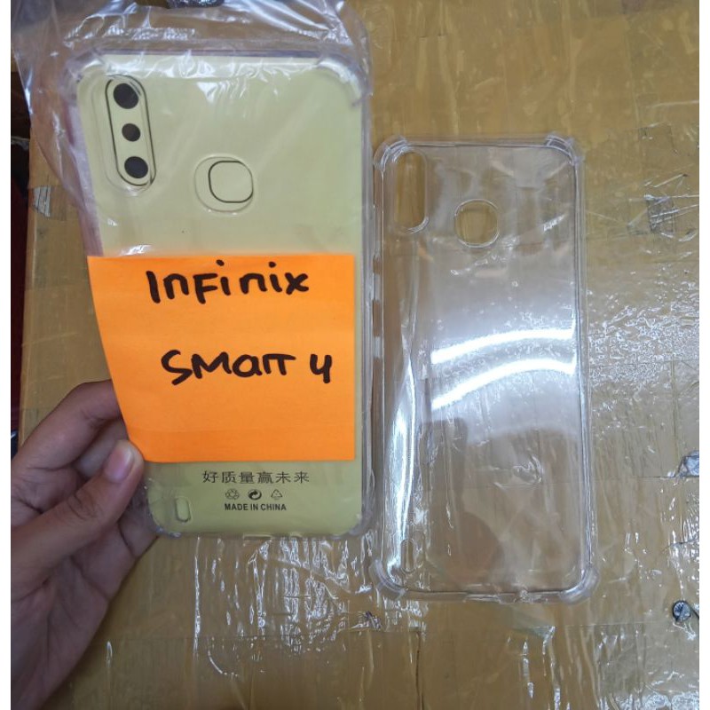 Anti Crack Infinix Smart 4 SoftCase Jelly Bening Infinix Smart 4