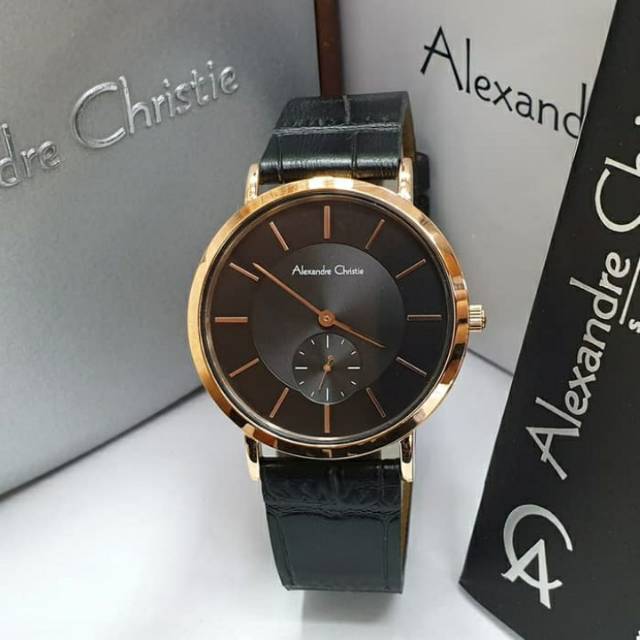 Alexandre Christie 8575 wanita Rosegold Black