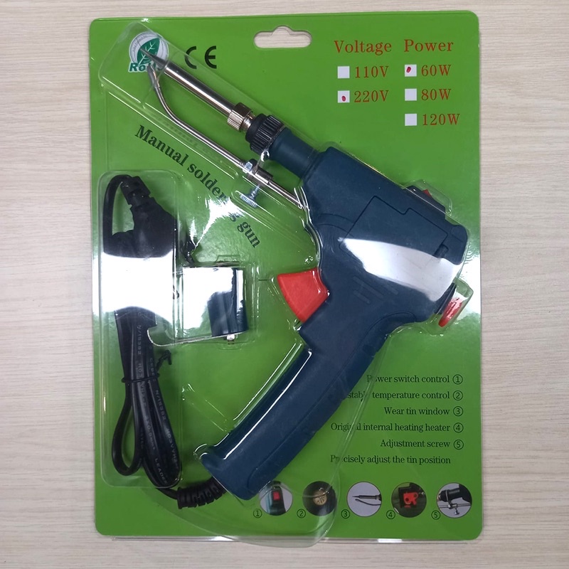 Taffware Solder Iron Automatic Tin Gun 60W - GT10 - Green