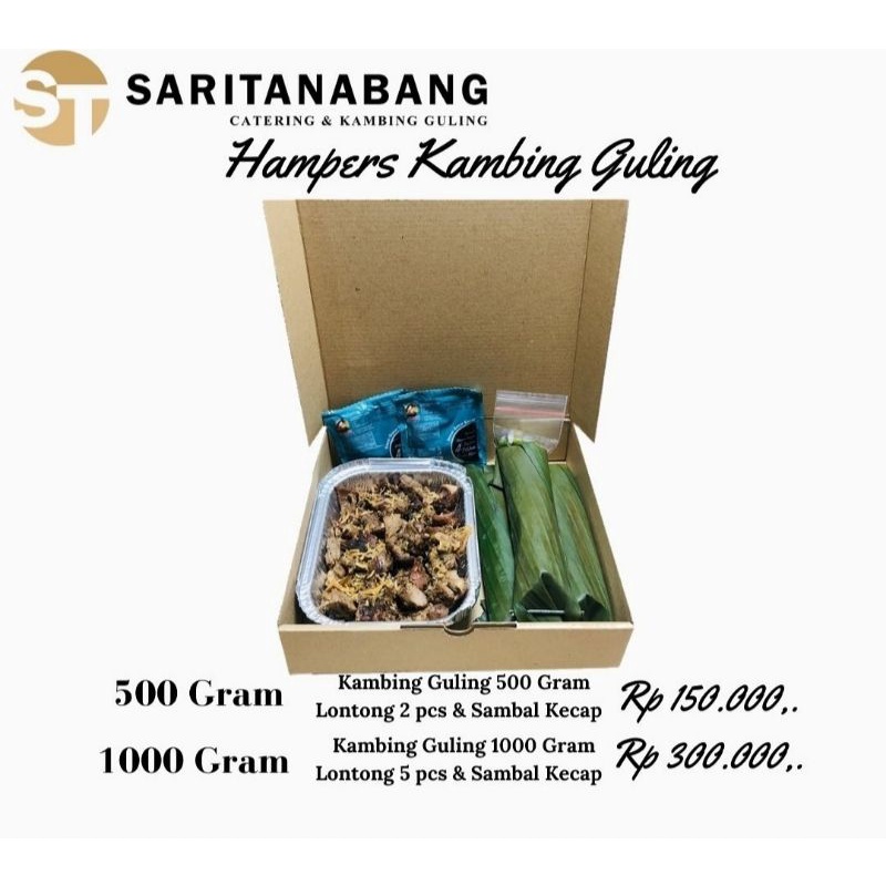 

Hampers Kambing guling 1000gram