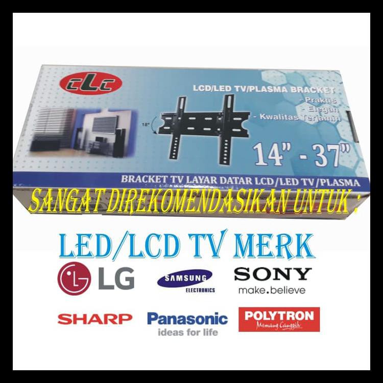 Bracket Untuk Tv Sharp , Samsung, Lg , Dll Led Ukuran 14 - 32