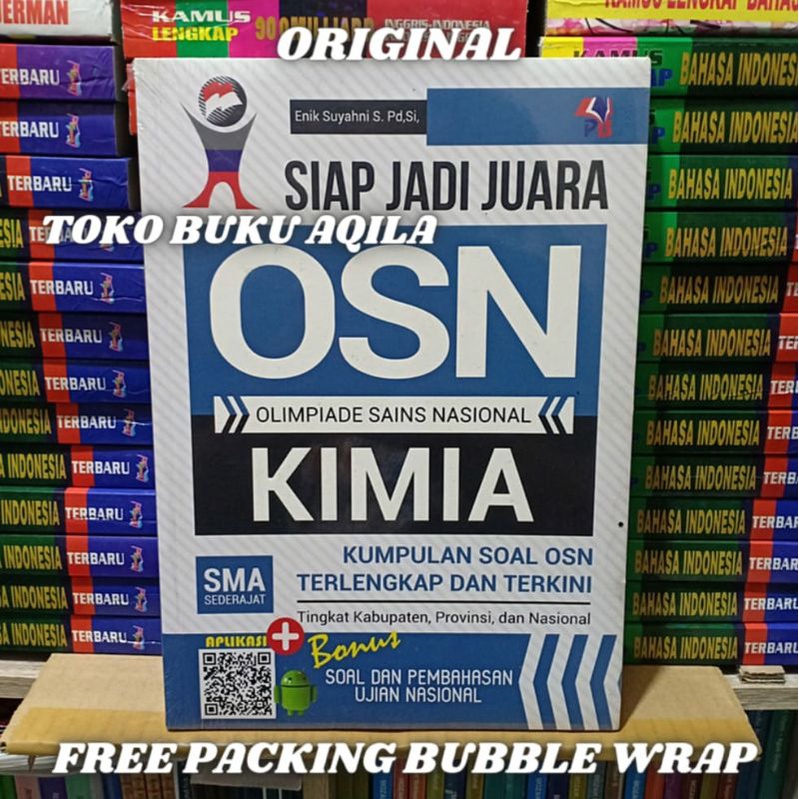 BEST SELLER Buku SOAL OSN SMA PUSTAKA BARU PRESS MATEMATIKA FISIKA KIMIA BIOLOGI EKONOMI GEOGRAFI AKUNTANSI KOMPUTER KEBUMIAN-OSN KIMIA SMA
