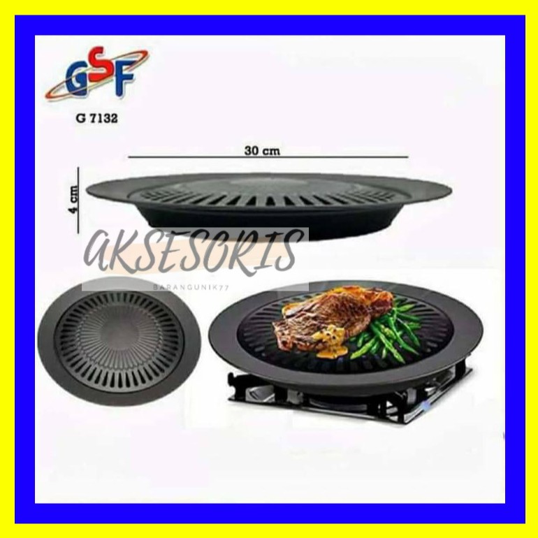 PANGGANGAN BULAT BBQ GSF-7132 / G7132