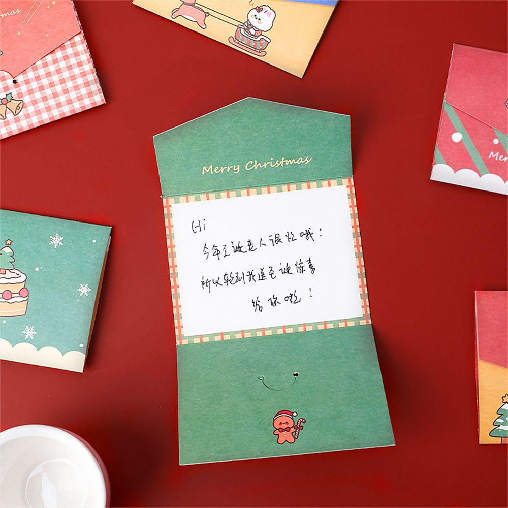 R-flower Christmas Card New Year's Day Universal Bisnis Ulang Tahun Diy Dilipat