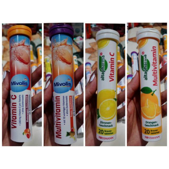 Mivolis & Rossmann Multivitamin & Vitamin C