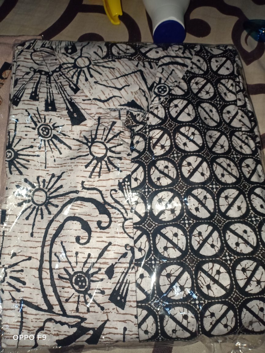 Batik Wanita Asj Sa Hrb026 Kenongo Kemeja Tosca Pendek