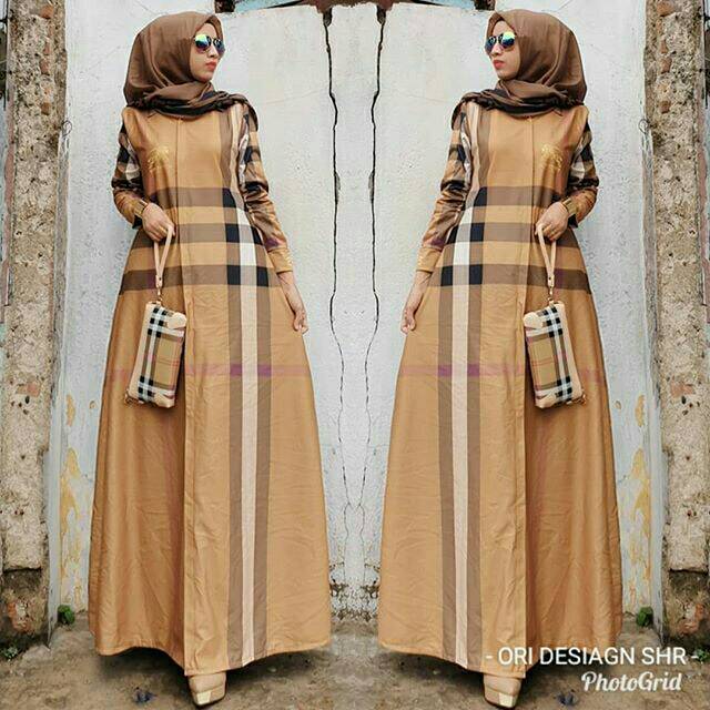 maxi dress burberry