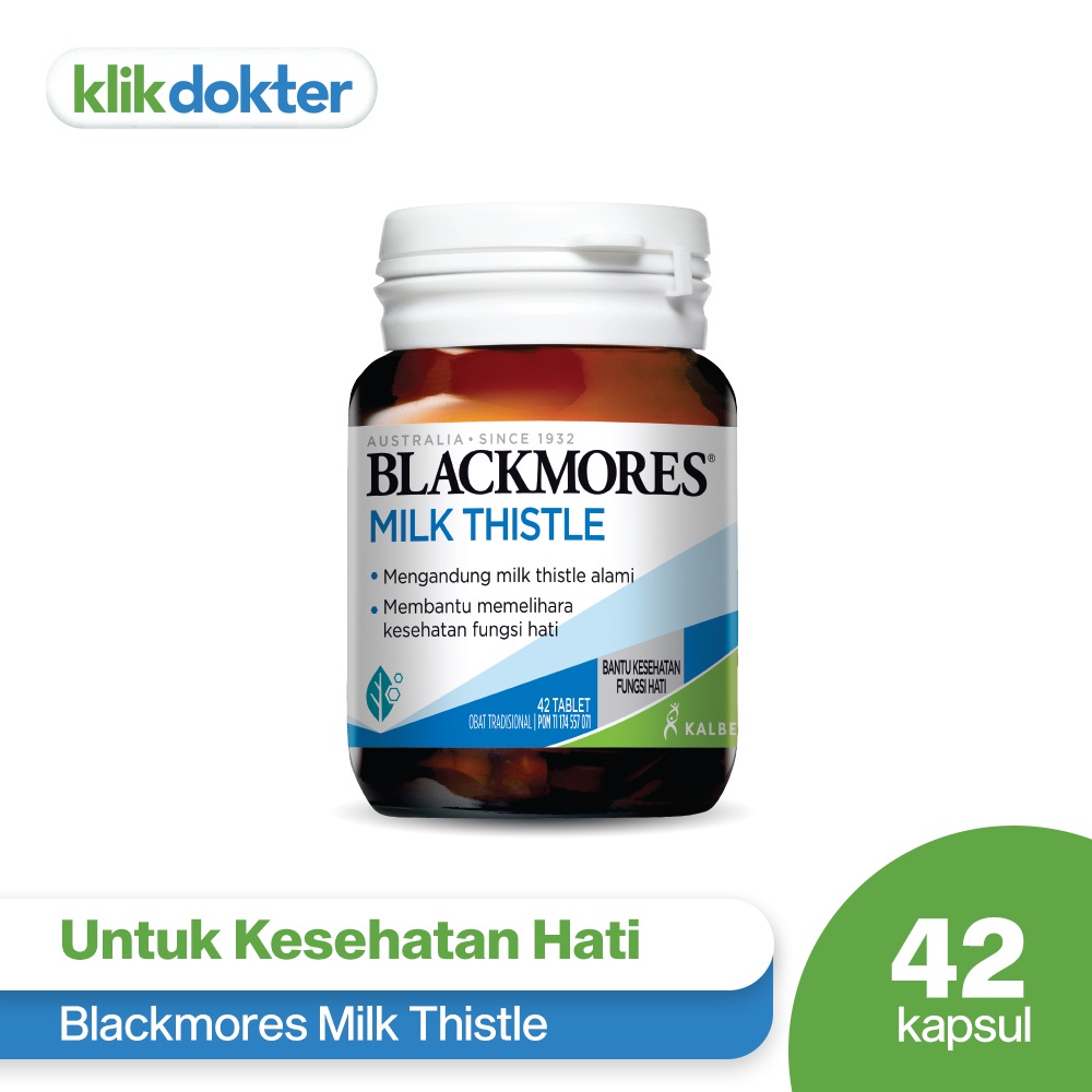 Jual Blackmores Milk Thistle 42 Kaps | Shopee Indonesia