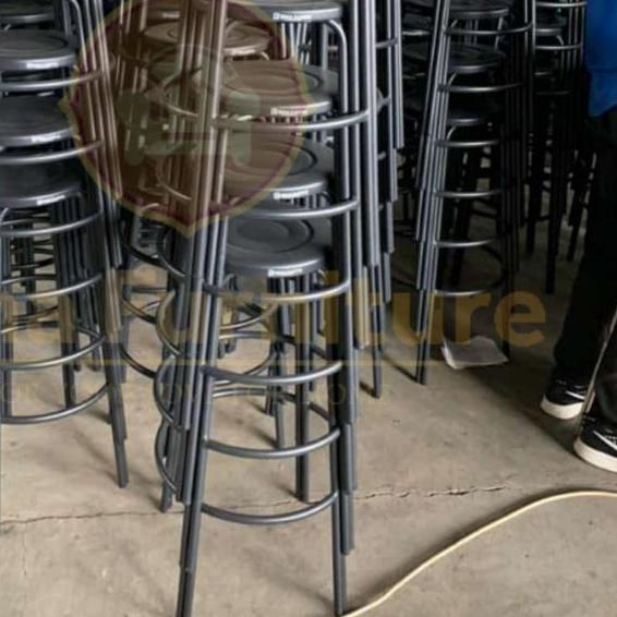 BINA KARYA☑️KURSI BULAT / KURSI BESI/ KURSI CAFE 50cm & 75cm BINA KARYA