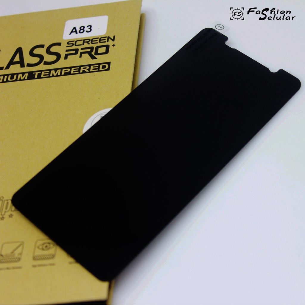 MallCasing - Oppo F1S | Neo 7 | Neo 7 | R9S/ F3 | R9S+/ F3+ | A39 | F5 Tempered Glass FS Anti SPY