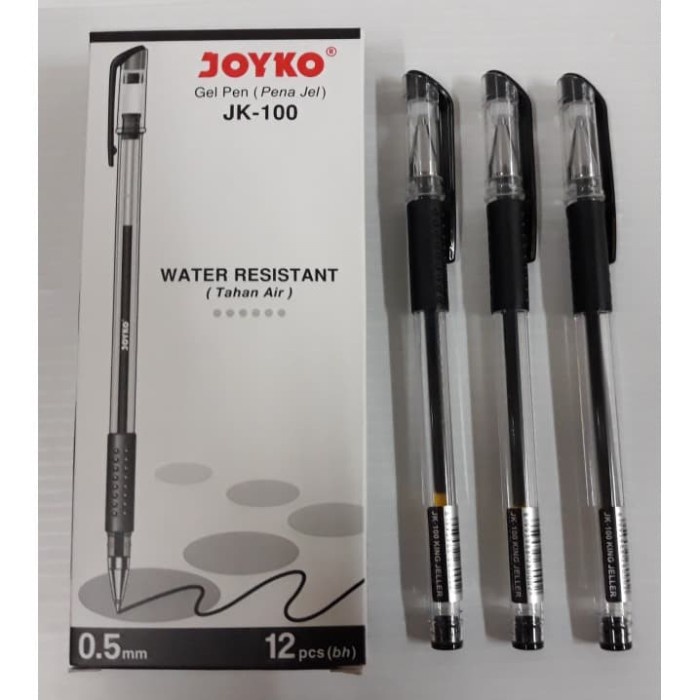 

PULPEN GEL JOYKO JK-100 WATER RESISTANT