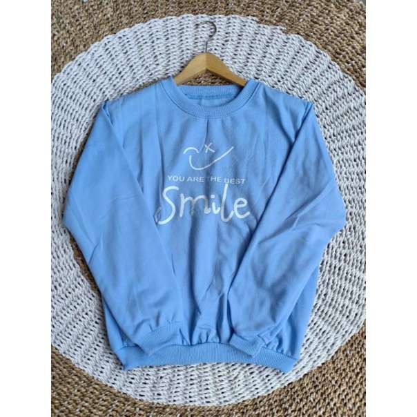 SMILE HOODIE N SWEATER FLEECE TEBAL