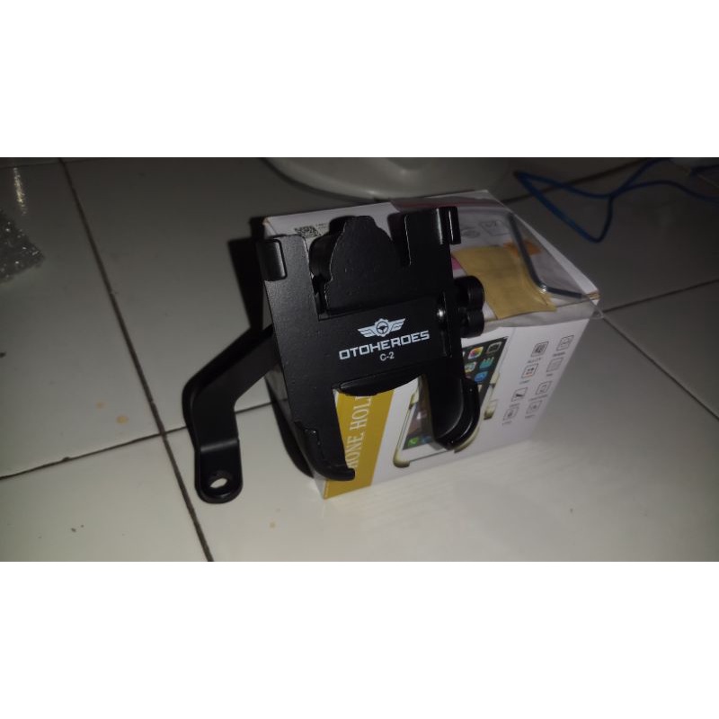 HOLDER MOTOR HOLDER HP FULL BESI / HOLDER BESI / TOURING