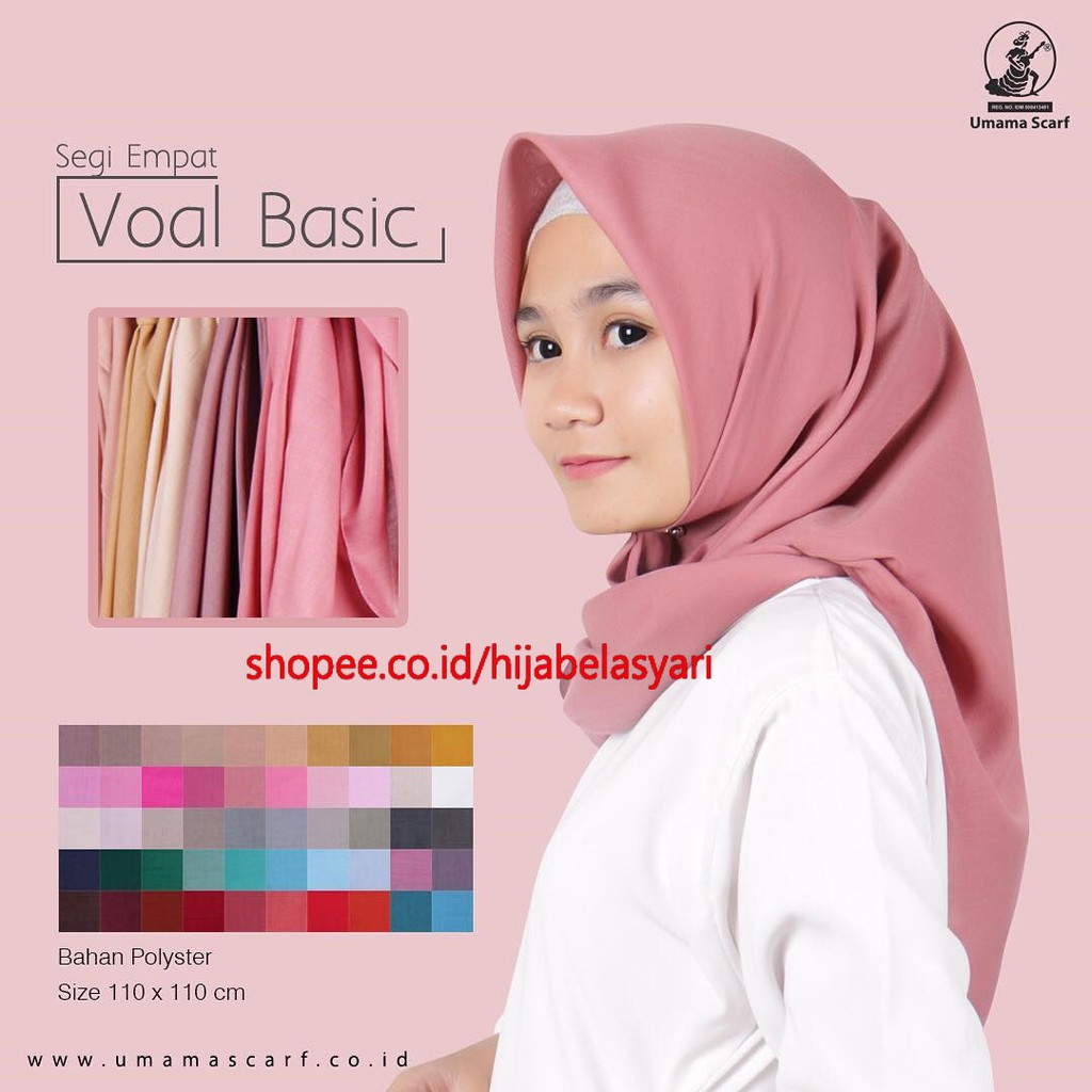 25+ Inspirasi Keren Bahan Kerudung Basic Voal