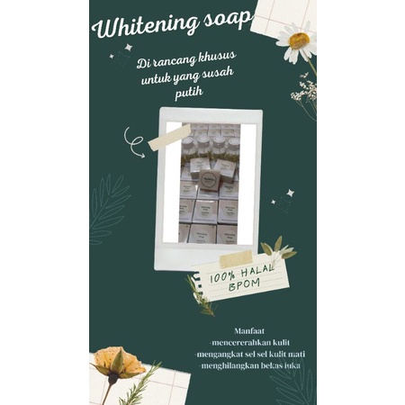 whitening soap seputih itu