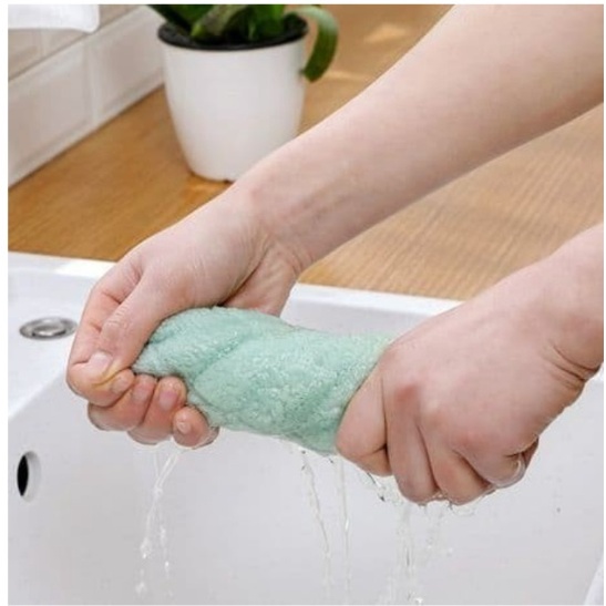 KAIN LAP DAPUR MICROFIBER ANTI MINYAK KAIN LAP CUCI PIRING MICROFIBER