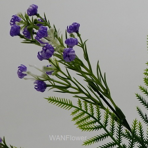 WANFLOWER Daun Pakis BabyBreath X5 * UNGU TUA