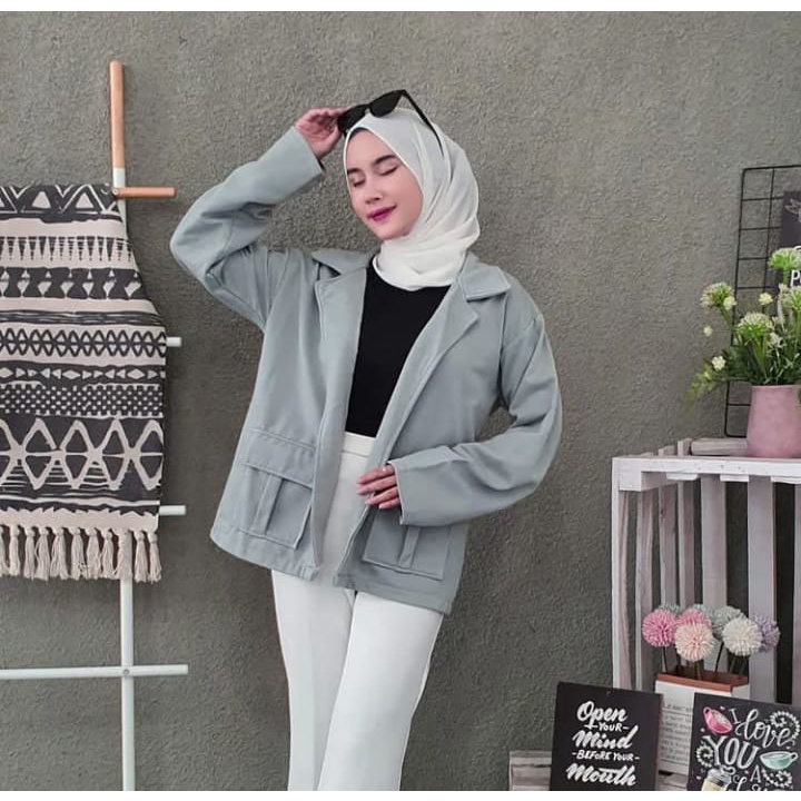 Sweater Wanita Grosir Berkualitas - Daniella blazer