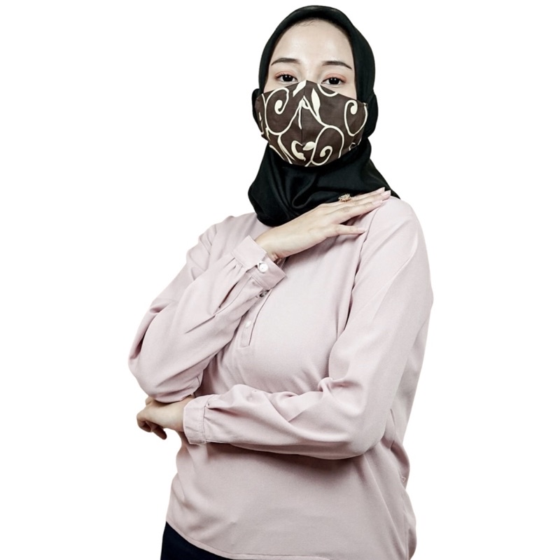 Nouri Avani Masker Kain Non Medis 2 ply Readystock