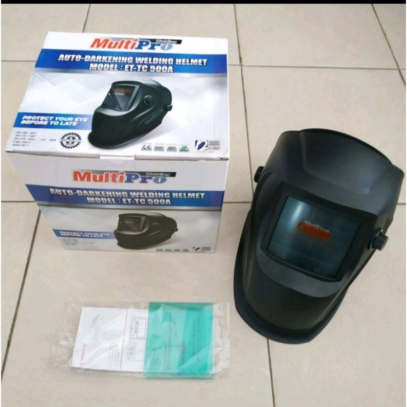 multipro et tc500a helm kedok las otomatis tc 500a