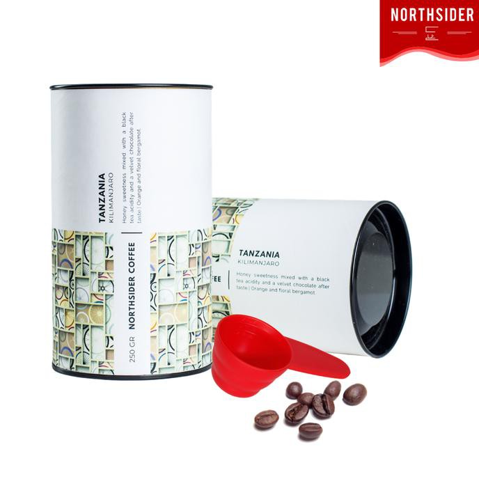 

BIJI KOPI ARABICA TANZANIA KILIMANJARO WASHED - 250GR NORTHSIDER COFFE - BIJI KOPI