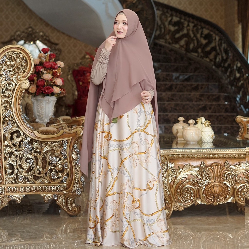 gamis syari GLAMOURA gamis pesta | bugio clothing ori