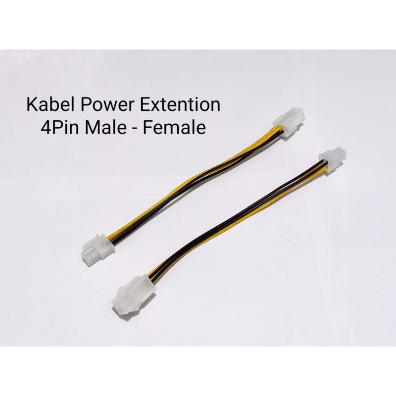 Kabel Power Perpanjangan 4pin Male Female