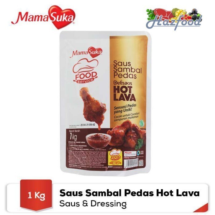 

Mamasuka Delisaos Hot Lava 1 Kg