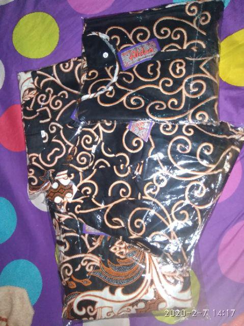 Batik Couple Keluarga Sania Ruflle Batik Couple Ori Ndoro Jowi Garansi Termurah