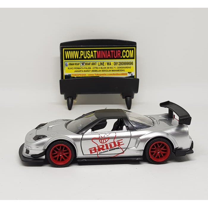 2002 HONDA NSX TYPE R JAPAN SPEC - WIDEBODY SILVER - JADA