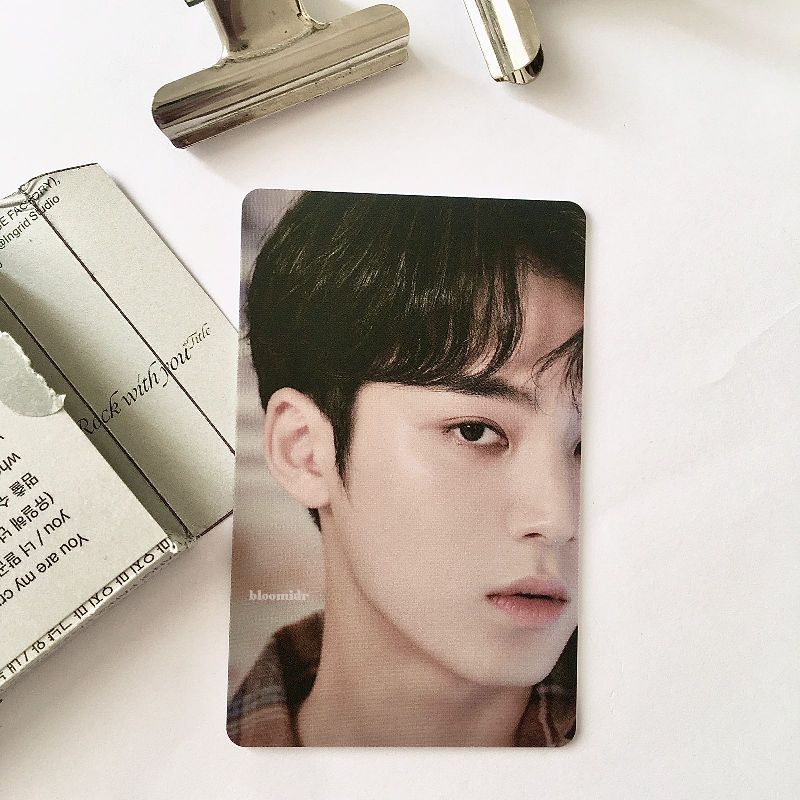 want to sell — seventeen mingyu hybe insight photo ticket lucky draw