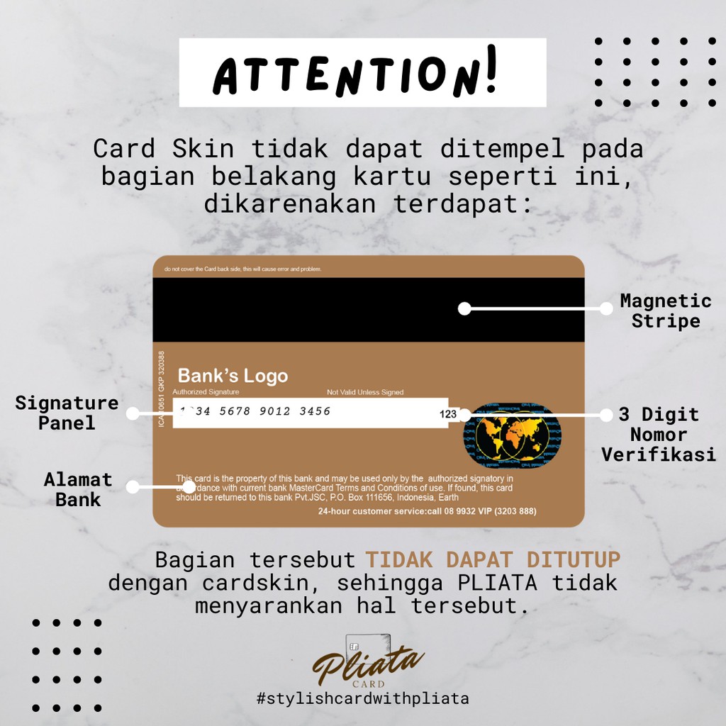 SEASON 1 - Card Cover Skin Sticker – PLIATA Stiker Kartu ATM, E-Money, E-Toll