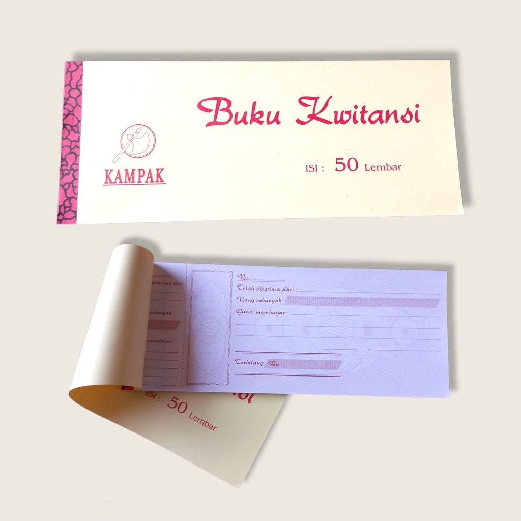 

Buku Kwitansi Kampak 50 Lembar