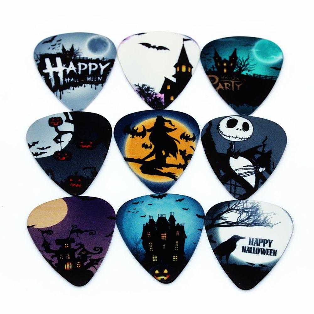 QUINTON 10pcs Picks Gitar Segitiga Ukulele Dua Sisi Pick Mouse Bagian Gitar Elektrik Kualitas Tinggi Finger Shrapnel