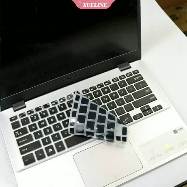 Cover Pelindung Keyboard Bahan Silikon Ultra Tipis Tahan Debu Untuk Asus Vivobook S14 Ux461 E406S 14 Inch