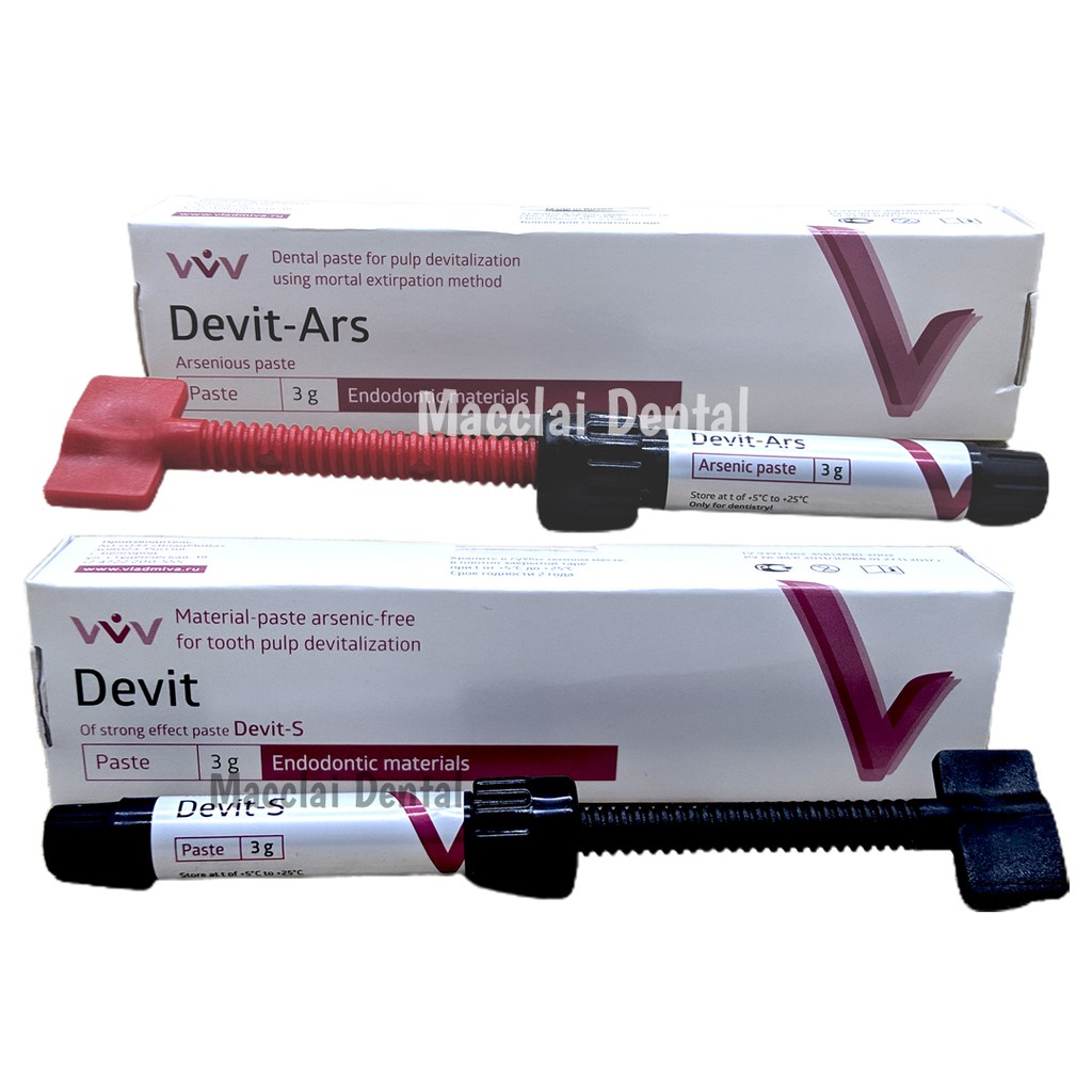DEVIT DEVITALISASI ARSEN / NON ARSEN PULPA / DEPULPIN / DEVITEC