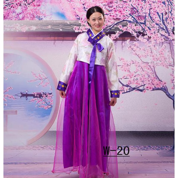 hanbok korea wanita costume halloween tradisional kostum