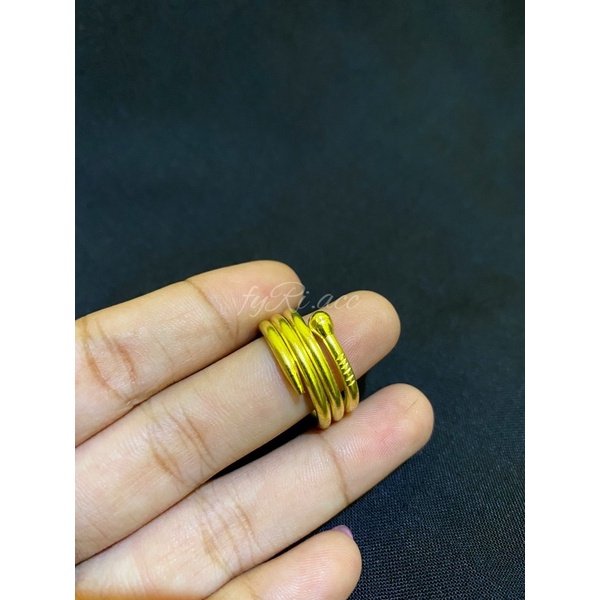 Cincin Koin Logam 91