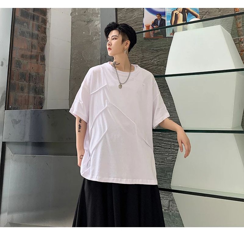 kaos pria korea oversize