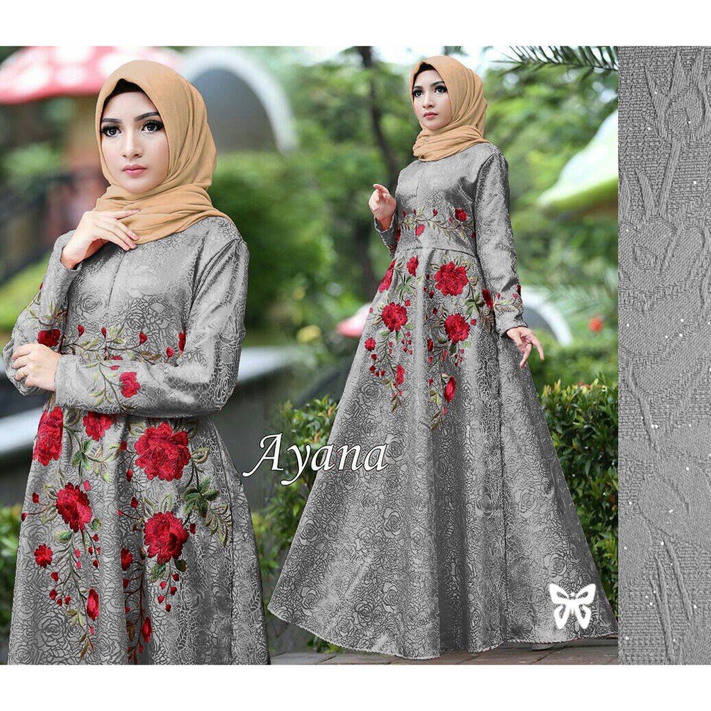 HOPYLOVY - GAMIS NEW AYANA EMBOSS GLITTER