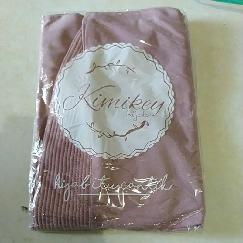 HIJAB INSTAN MAIDA SERUT ORI KIMIKEY-Dusty