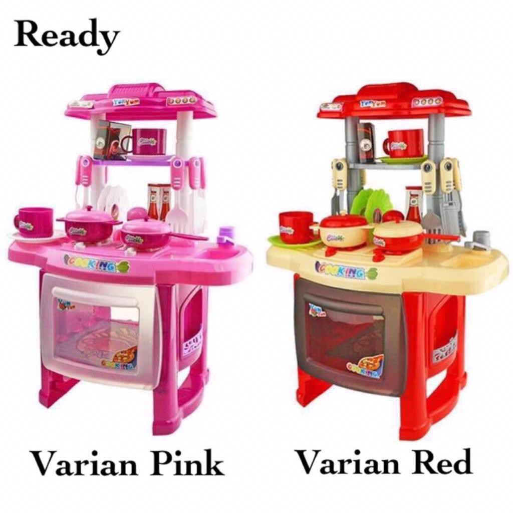 [MS]Mainan Anak Kitchen Set Masak-masak Lengkap Acc 24pcs