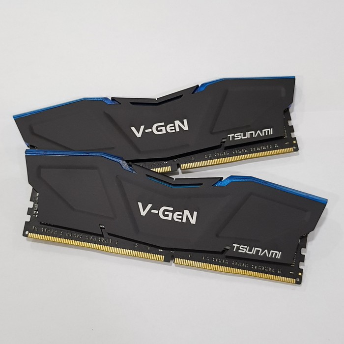 RAM DDR4 V-GeN TSUNAMI 8GB 2666MHz CL15 (2X4GB)LED -RAM GAMING OC VGEN