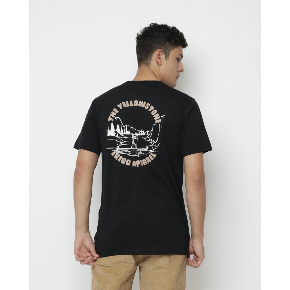 

Erigo T-Shirt Yellow Stone Black
