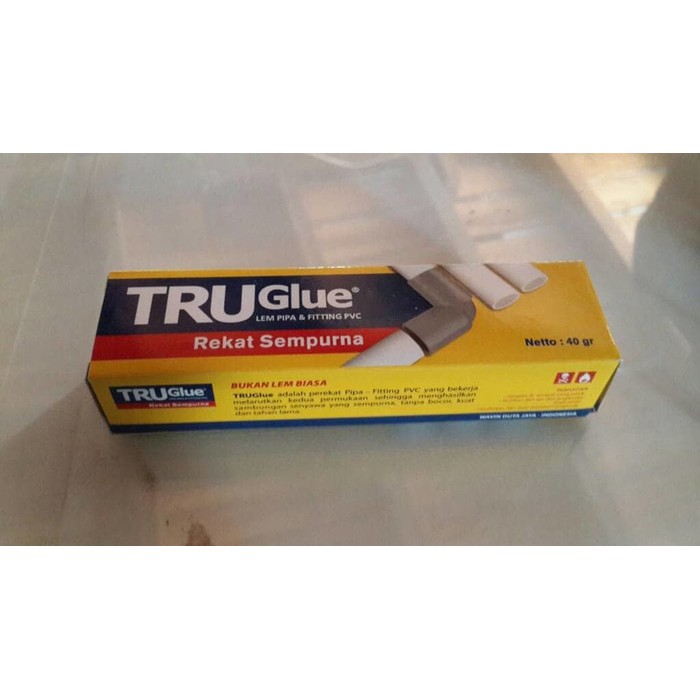 

Lem Pipa Lem Tube Fitting PVC TruGlue